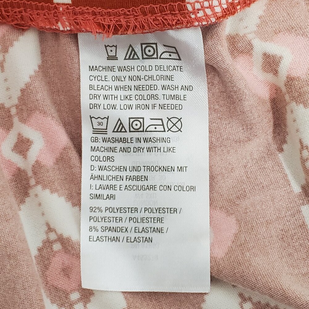 AnyBody Aztec Print Soft Cozy Pull-On Capri Lounge Pants With Pockets Size 3XP - Picture 8 of 10